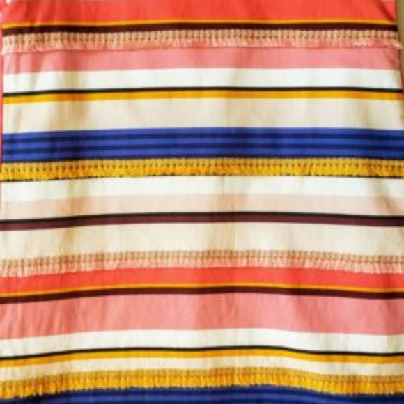 KATE SPADE GIRLS BERBER STRIPED DRESS - SIZE 152 12Y - COLORFUL - Picture 3 of 5